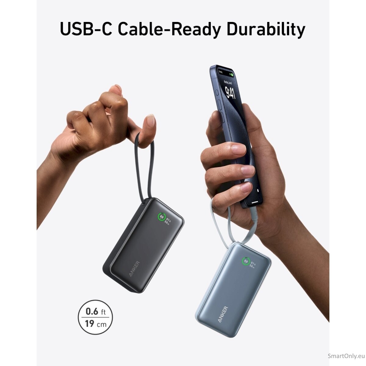 Anker 545 Nano Power Bank 10000mAh, PD 30W, Green | Anker 3