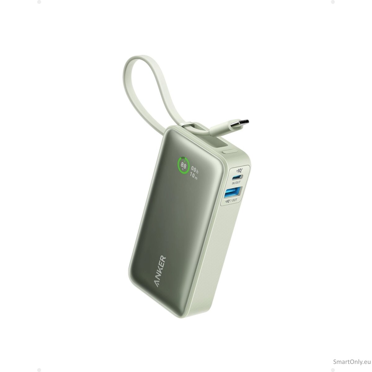 Anker 545 Nano Power Bank 10000mAh, PD 30W, Green | Anker Anker 545 Nano Power Bank 10000mAh, PD 30W, Green | Anker