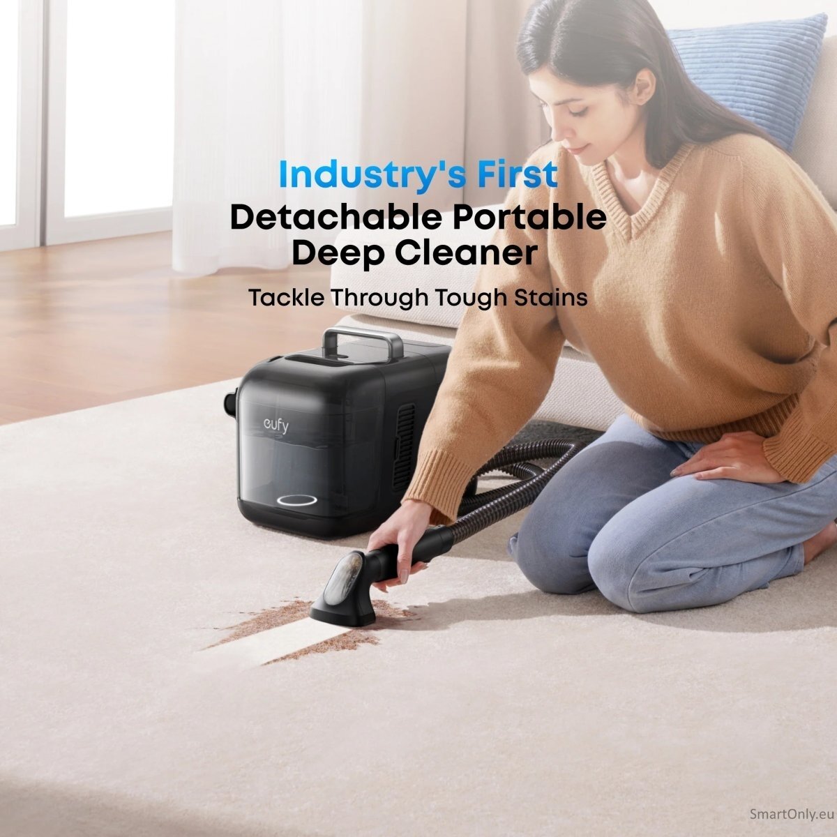 Anker Eufy Robot Vacuum Cleaner | Omni E25 | Wet&Dry | Operating time (max) 180 min | Dust capacity 3 L | 20000 Pa | Black 7 Anker Eufy Robot Vacuum Cleaner | Omni E25 | Wet&Dry | Operating time (max) 180 min | Dust capacity 3 L | 20000 Pa | Black 7