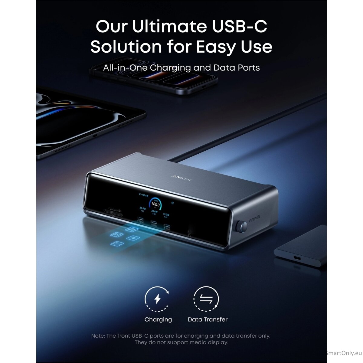 Anker Prime Charging Docking Station 140W, Gray 6