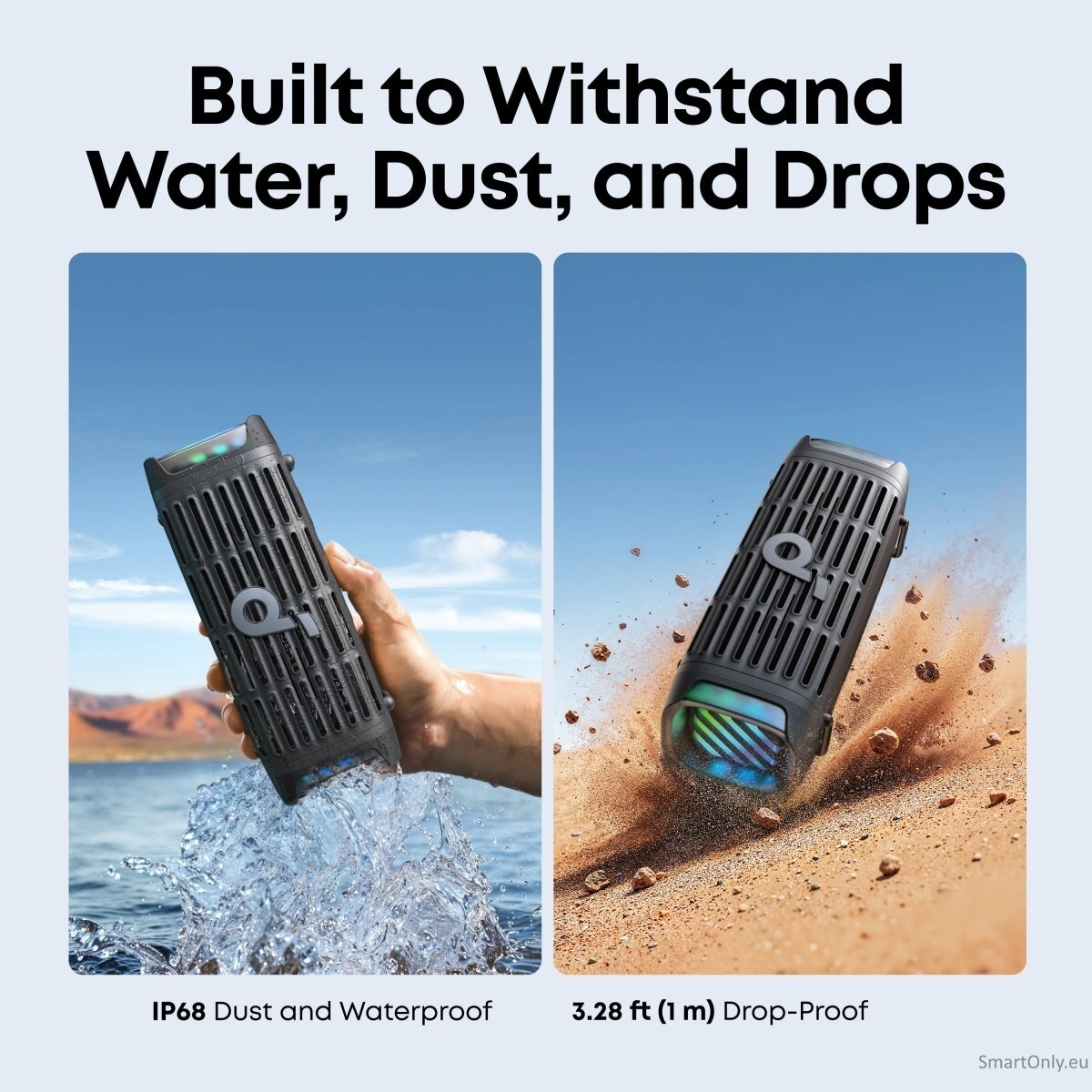Anker Soundcore Speaker | Boom 3i | 50 W | Waterproof | Bluetooth | Black | Portable | Wireless connection 6 Anker Soundcore Speaker | Boom 3i | 50 W | Waterproof | Bluetooth | Black | Portable | Wireless connection 6