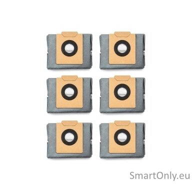 Anker Eufy | Large Capacity Dust Bags, 2.5L | T29F70A2 | 6 pc(s) | Gray