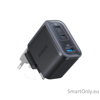 Anker Nano Charger 70W, 3 ports, Black | 2 x 24 pin USB-C, 4 pin USB Type A Anker Nano Charger 70W, 3 ports, Black | 2 x 24 pin USB-C, 4 pin USB Type A