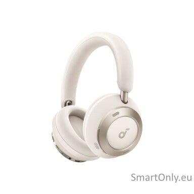 Anker Soundcore Space One Pro Over-ear Headphones, White | Anker Soundcore