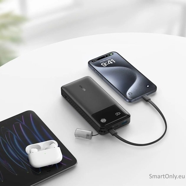 Anker Soundcore Power Bank, B2B - Europe (excluded UK plug), 30 W | A1384G11 | 20000 mAh | Black 5 Anker Soundcore Power Bank, B2B - Europe (excluded UK plug), 30 W | A1384G11 | 20000 mAh | Black 5