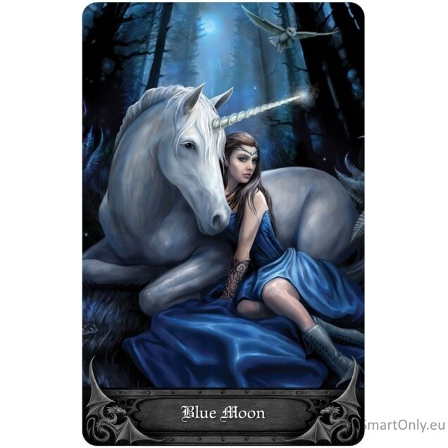 Anne Stokes Gothic Oracle Kortų ir knygos rinkinys US Games Systems 3 Anne Stokes Gothic Oracle Kortų ir knygos rinkinys US Games Systems 3