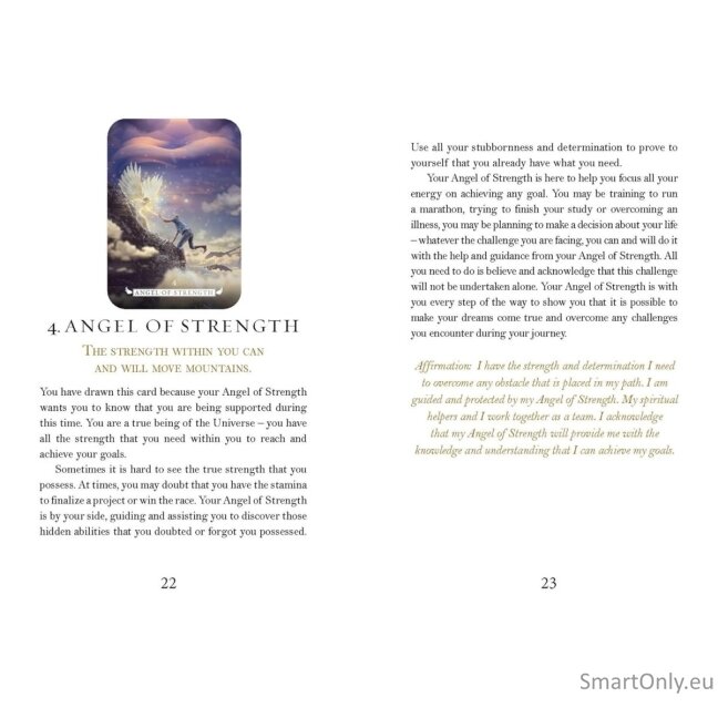 Angel orakulo kortos Rockpool Publishing 4