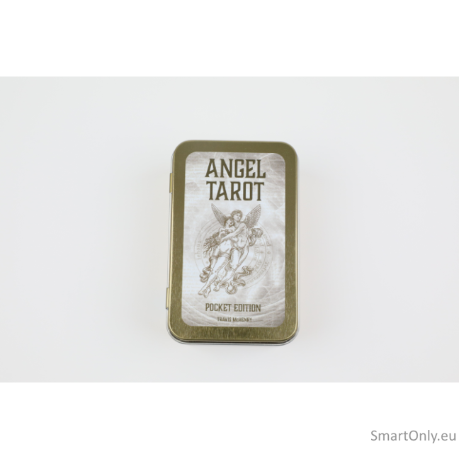 Angel tarot pocket kortos metalinėje dėžutėje Rockpool 4 Angel tarot pocket kortos metalinėje dėžutėje Rockpool 4