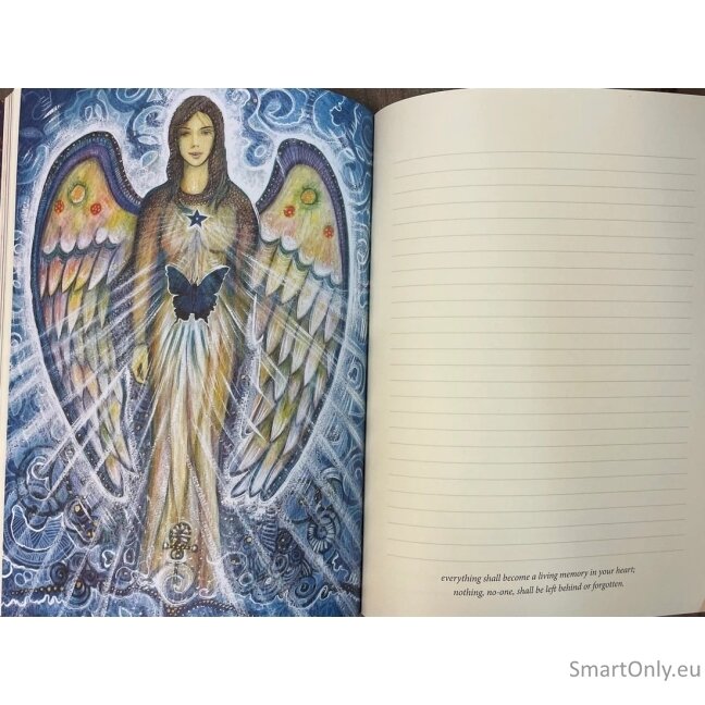 Angels writing, healing and creativity journal užrašinė Blue Angel 6