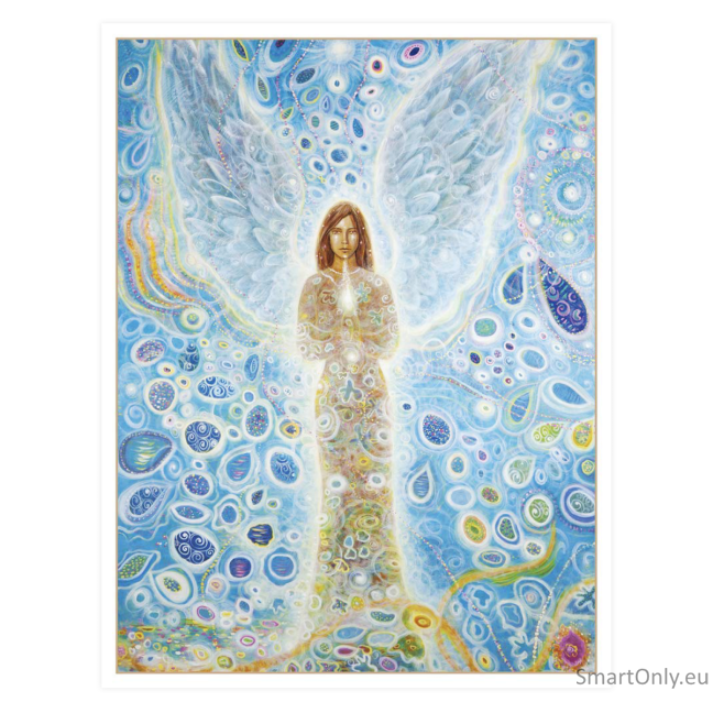 Angels writing, healing and creativity journal užrašinė Blue Angel