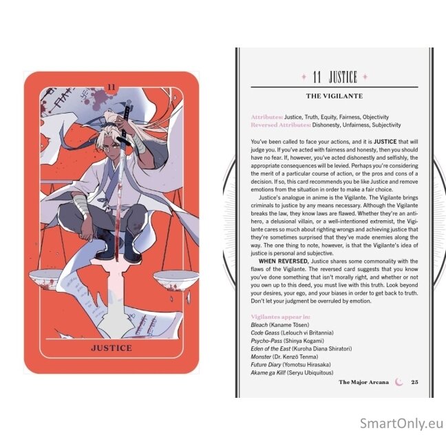 Anime Tarot kortos Simon Element 2 Anime Tarot kortos Simon Element 2