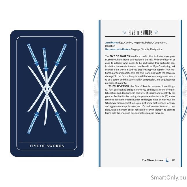 Anime Tarot kortos Simon Element 3 Anime Tarot kortos Simon Element 3