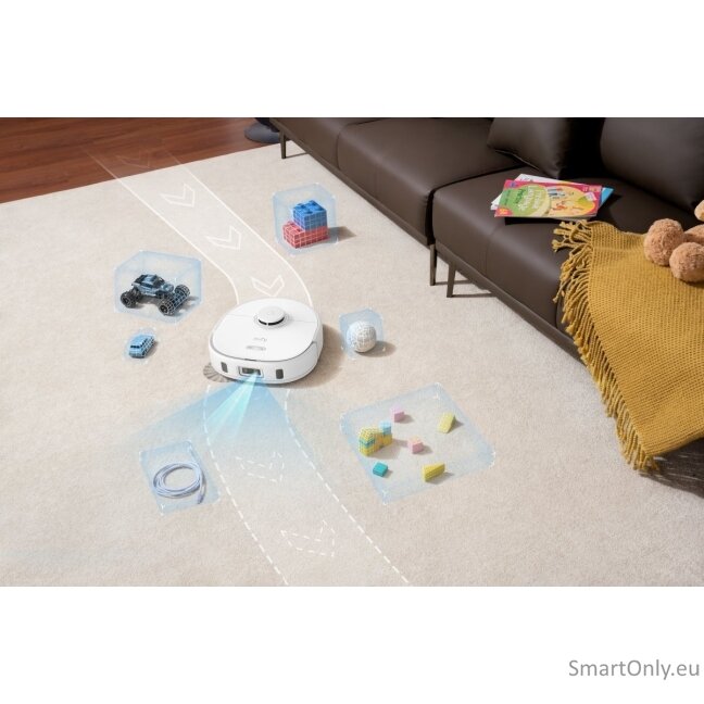 Anker Eufy | Robot Vacuum Cleaner | X10 Pro Omni | Wet&Dry | 5200 mAh | Dust capacity 2.5 L | 8000 Pa | White 5 Anker Eufy | Robot Vacuum Cleaner | X10 Pro Omni | Wet&Dry | 5200 mAh | Dust capacity 2.5 L | 8000 Pa | White 5