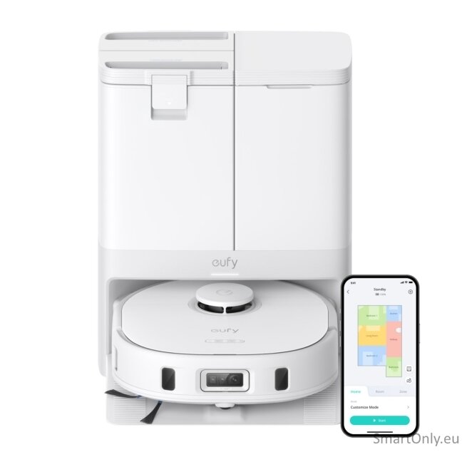 Anker Eufy | Robot Vacuum Cleaner | X10 Pro Omni | Wet&Dry | 5200 mAh | Dust capacity 2.5 L | 8000 Pa | White Anker Eufy | Robot Vacuum Cleaner | X10 Pro Omni | Wet&Dry | 5200 mAh | Dust capacity 2.5 L | 8000 Pa | White