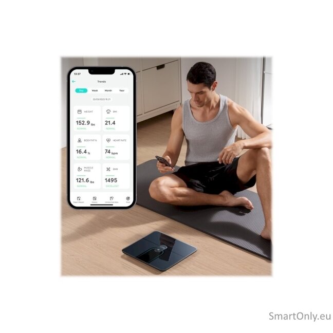 Anker Eufy Smart Scale P2 Pro, Black | Anker Eufy 8 Anker Eufy Smart Scale P2 Pro, Black | Anker Eufy 8