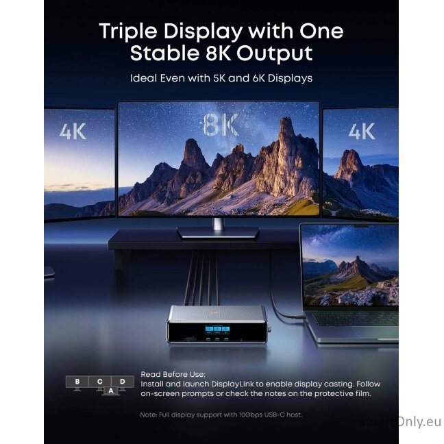 Anker Prime Charging Docking Station 140W, Gray 2 Anker Prime Charging Docking Station 140W, Gray 2