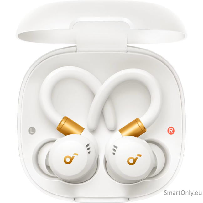 Anker Soundcore | Earbuds with Hook | Sport X20 | Bluetooth | ANC | White/Gold 7
