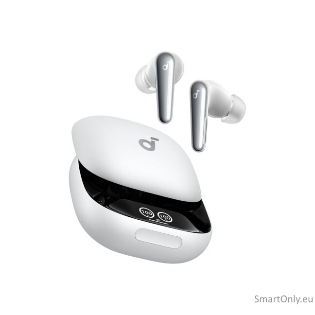 Anker Soundcore Liberty 4 Pro Wireless Earbuds, White | Anker Soundcore Anker Soundcore Liberty 4 Pro Wireless Earbuds, White | Anker Soundcore
