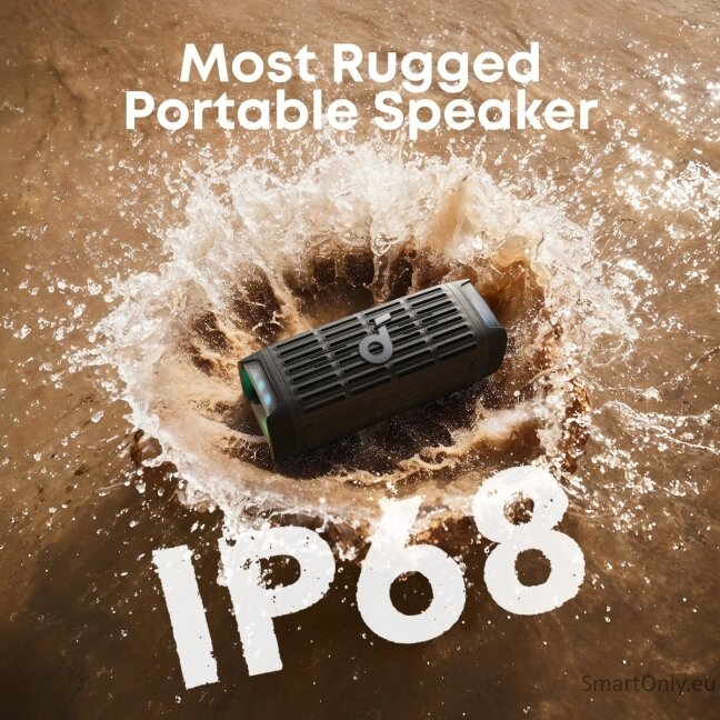 Anker Soundcore Speaker | Boom 3i | 50 W | Waterproof | Bluetooth | Black | Portable | Wireless connection 7 Anker Soundcore Speaker | Boom 3i | 50 W | Waterproof | Bluetooth | Black | Portable | Wireless connection 7