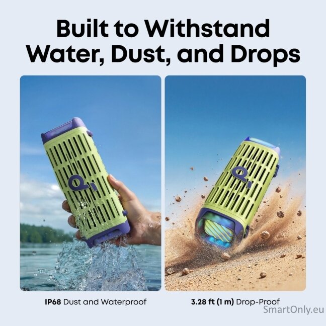 Anker Soundcore Speaker | Boom 3i | 50 W | Waterproof | Bluetooth | Green | Portable | Wireless connection 6 Anker Soundcore Speaker | Boom 3i | 50 W | Waterproof | Bluetooth | Green | Portable | Wireless connection 6