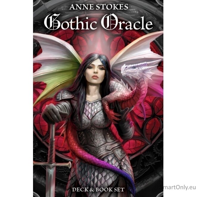 Anne Stokes Gothic Oracle Kortų ir knygos rinkinys US Games Systems 1 Anne Stokes Gothic Oracle Kortų ir knygos rinkinys US Games Systems 1