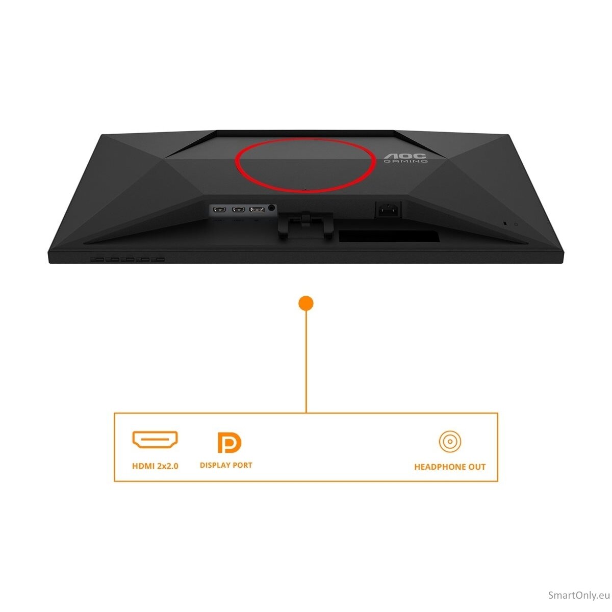 AOC | 27G4HRE | 27 " | Fast IPS | FHD | 16:9 | 200 Hz | 1 ms | 1920 x 1080 pixels | 300 cd/m² | HDMI ports quantity 2 | Black 20