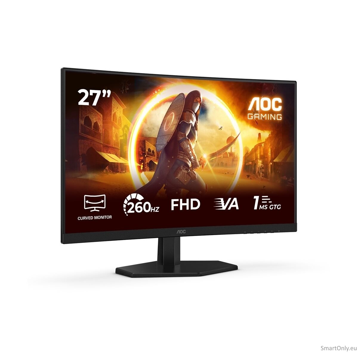 AOC C27G42ZE | 27 " | Fast VA | FHD | 16:9 | 260 Hz | 1 ms | 1920 x 1080 pixels | 300 cd/m² | HDMI ports quantity 1 | Black 5