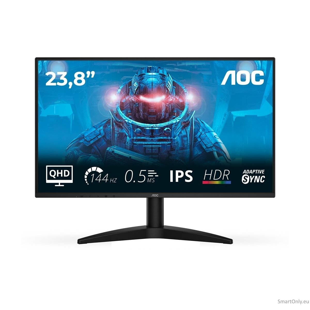 AOC | Q24B36X | 24 " | IPS | QHD | 16:9 | 144 Hz | 4 ms | 2560 x 1440 pixels | 300 cd/m² | HDMI ports quantity 1 | Black 11 AOC | Q24B36X | 24 " | IPS | QHD | 16:9 | 144 Hz | 4 ms | 2560 x 1440 pixels | 300 cd/m² | HDMI ports quantity 1 | Black 11
