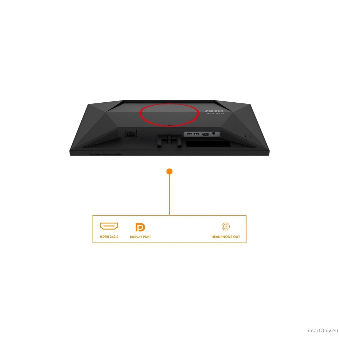 AOC | 25G4SRE | 25 " | Fast IPS | FHD | 16:9 | 310 Hz | 0.3 ms | 1920 x 1080 pixels | 400 cd/m² | HDMI ports quantity 2 | Black 26