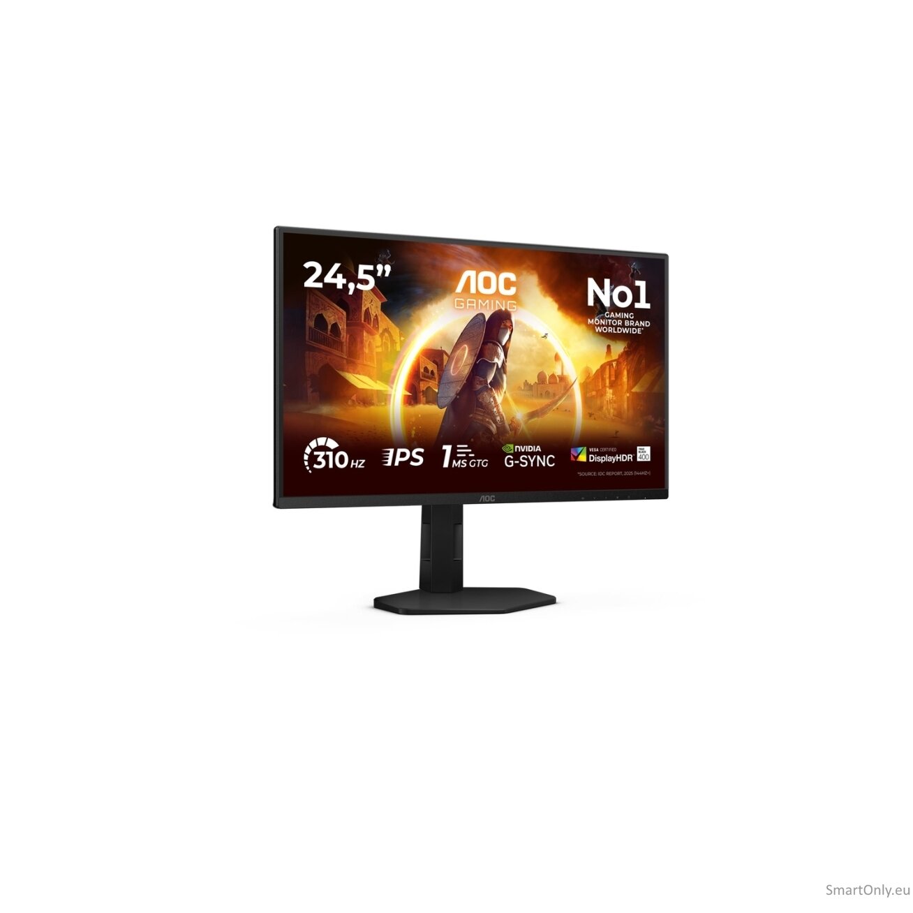 AOC | 25G4SXU | 24.5 " | IPS | FHD | 310 Hz | 1 ms | 1920 x 1080 pixels | 400 cd/m² | HDMI ports quantity 2 | Black 42 AOC | 25G4SXU | 24.5 " | IPS | FHD | 310 Hz | 1 ms | 1920 x 1080 pixels | 400 cd/m² | HDMI ports quantity 2 | Black 42