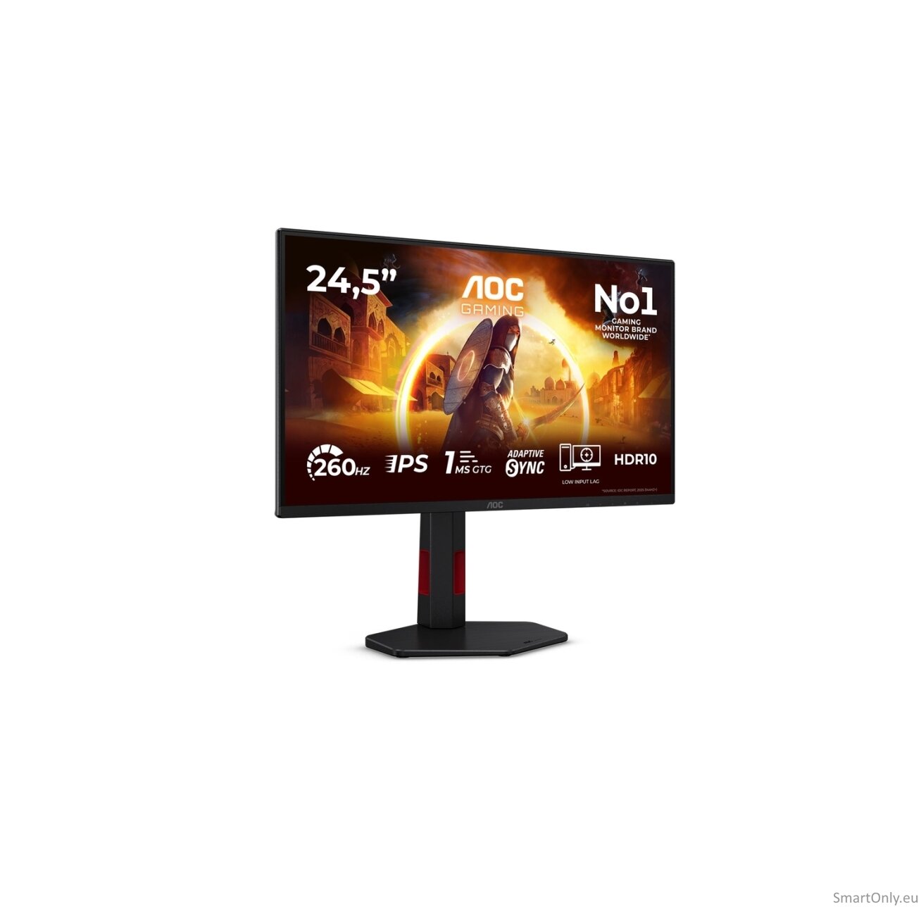 AOC | 25G4ZR | 25 " | Fast IPS | FHD | 16:9 | 240 Hz | 0.5 ms | 1920 x 1080 pixels | 300 cd/m² | HDMI ports quantity 2 | Black 21 AOC | 25G4ZR | 25 " | Fast IPS | FHD | 16:9 | 240 Hz | 0.5 ms | 1920 x 1080 pixels | 300 cd/m² | HDMI ports quantity 2 | Black 21