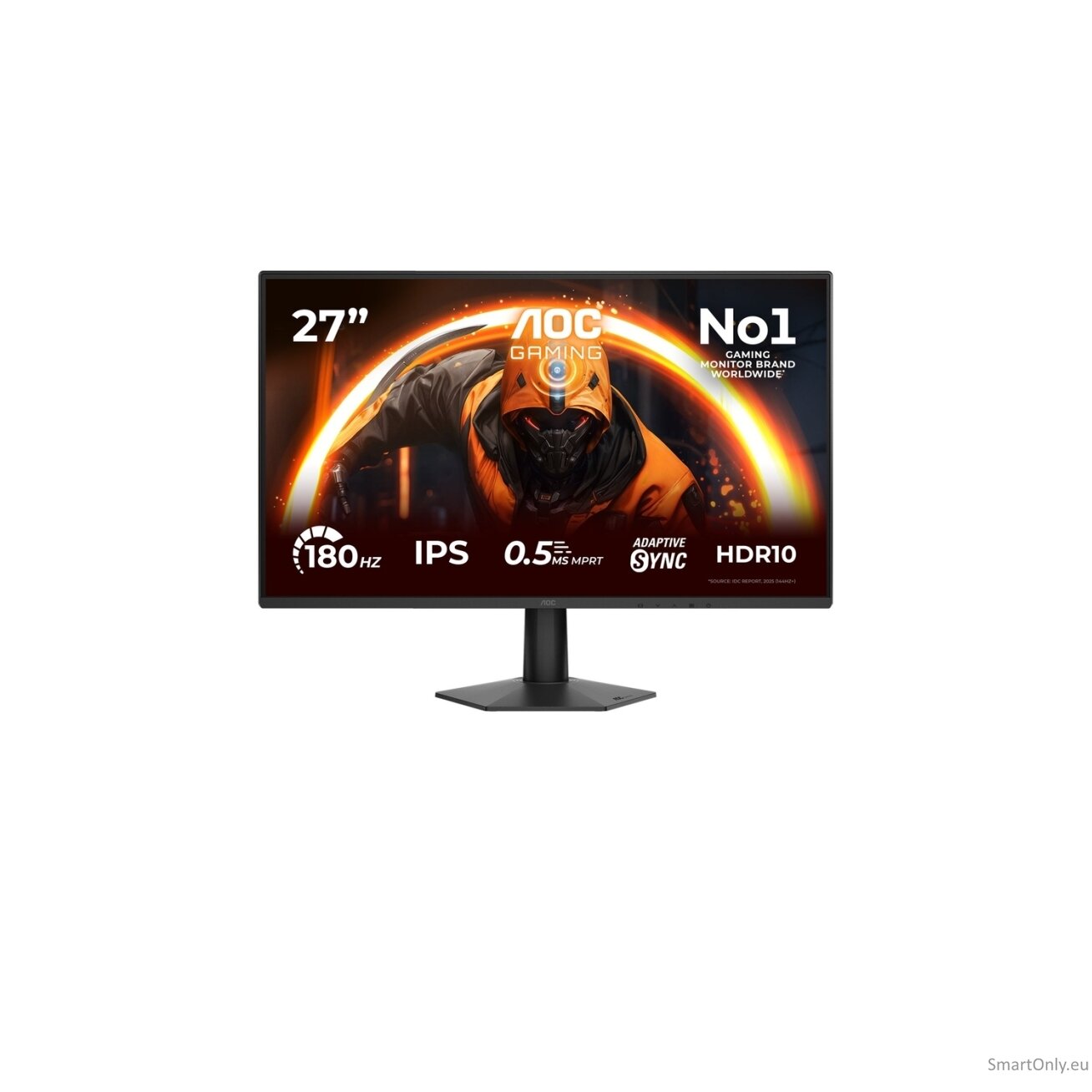 AOC 27G50F | 27 " | IPS | FHD | 16:9 | 144 Hz | 0.5 ms | 1920 x 1080 pixels | 300 cd/m² | HDMI ports quantity 1 | Black 15