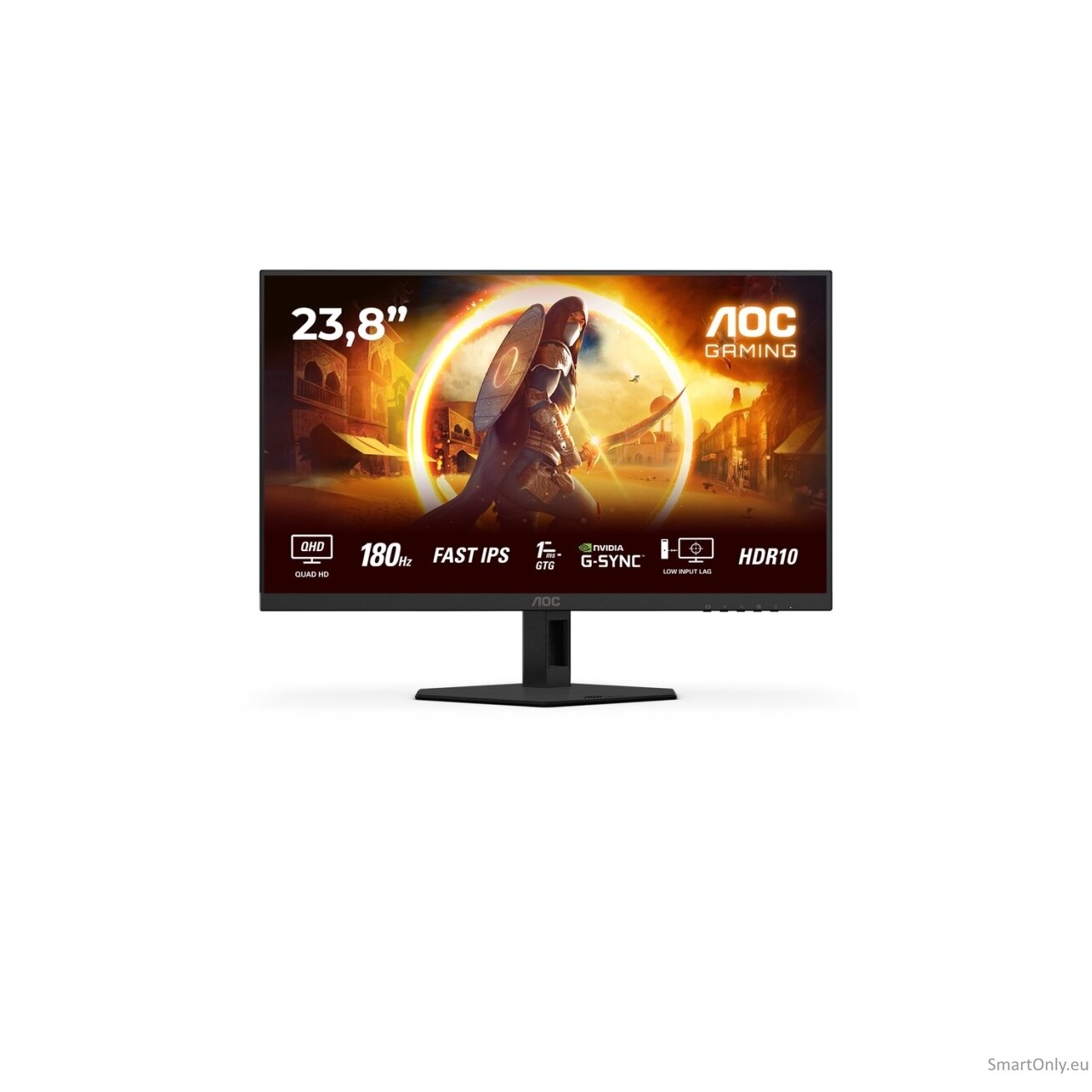 AOC AGON Q24G4RE | 24 " | Fast IPS | QHD | 16:9 | 180 Hz | 1 ms | 2560 x 1440 pixels | 300 cd/m² | HDMI ports quantity 1 | Black 15 AOC AGON Q24G4RE | 24 " | Fast IPS | QHD | 16:9 | 180 Hz | 1 ms | 2560 x 1440 pixels | 300 cd/m² | HDMI ports quantity 1 | Black 15