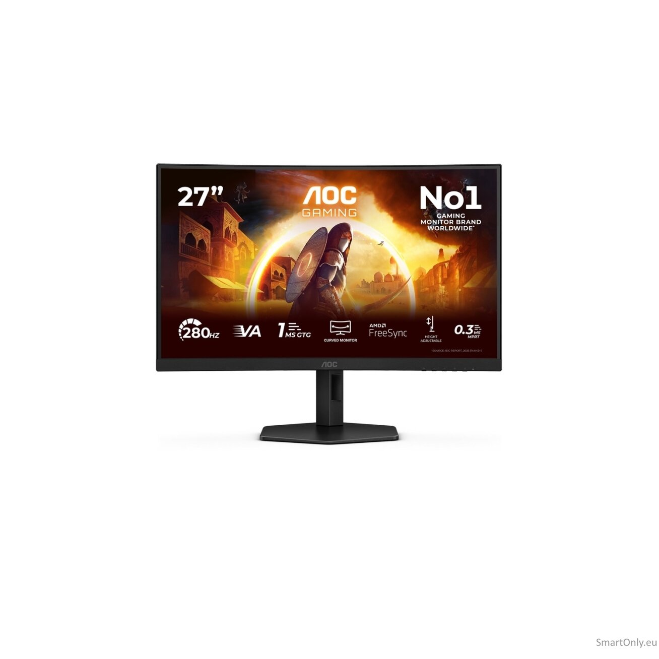 AOC | C27G4ZXU | 27 " | VA | FHD | 16:9 | 280 Hz | 1 ms | 1920 x 1080 pixels | 300 cd/m² | HDMI ports quantity 2 60 AOC | C27G4ZXU | 27 " | VA | FHD | 16:9 | 280 Hz | 1 ms | 1920 x 1080 pixels | 300 cd/m² | HDMI ports quantity 2 60