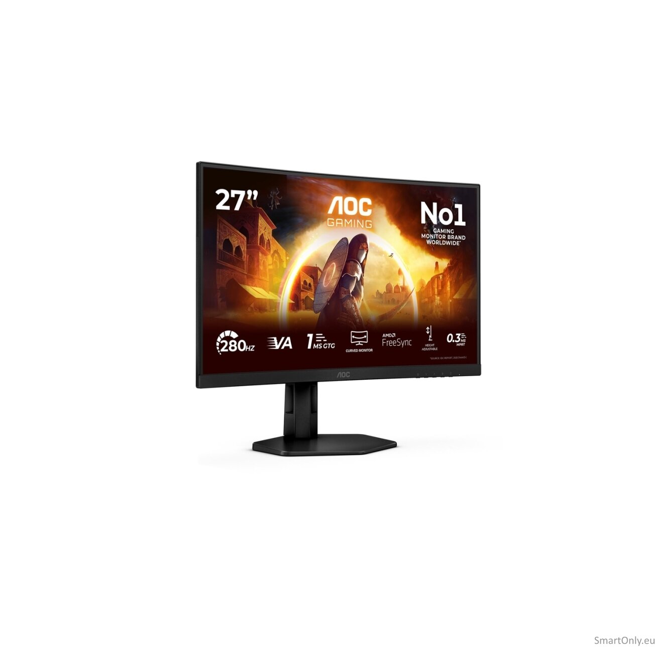 AOC | C27G4ZXU | 27 " | VA | FHD | 16:9 | 280 Hz | 1 ms | 1920 x 1080 pixels | 300 cd/m² | HDMI ports quantity 2 64 AOC | C27G4ZXU | 27 " | VA | FHD | 16:9 | 280 Hz | 1 ms | 1920 x 1080 pixels | 300 cd/m² | HDMI ports quantity 2 64