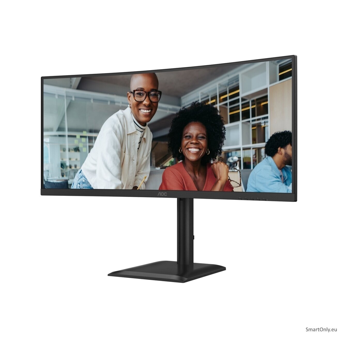 AOC CU34E4CV | 34 " | VA | 21:9 | 120 Hz | 4 ms | 3440 x 1440 pixels | HDMI ports quantity 2 | Black 10