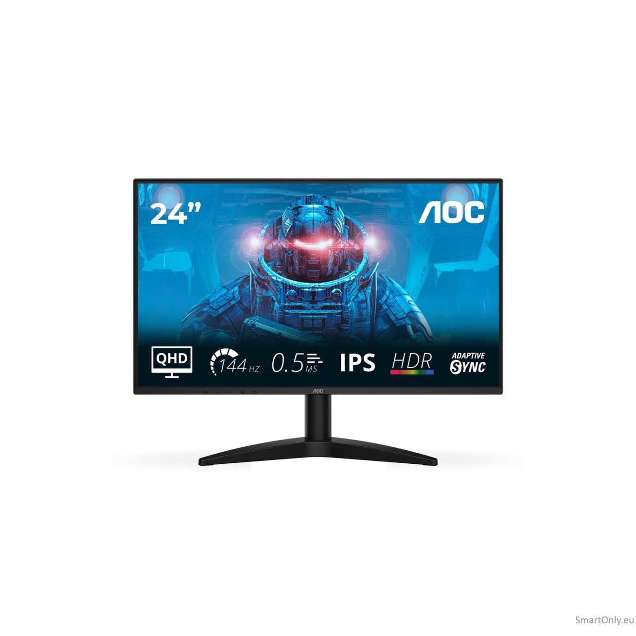 AOC | Q24B36X | 24 " | IPS | QHD | 16:9 | 144 Hz | 4 ms | 2560 x 1440 pixels | 300 cd/m² | HDMI ports quantity 1 | Black 33 AOC | Q24B36X | 24 " | IPS | QHD | 16:9 | 144 Hz | 4 ms | 2560 x 1440 pixels | 300 cd/m² | HDMI ports quantity 1 | Black 33