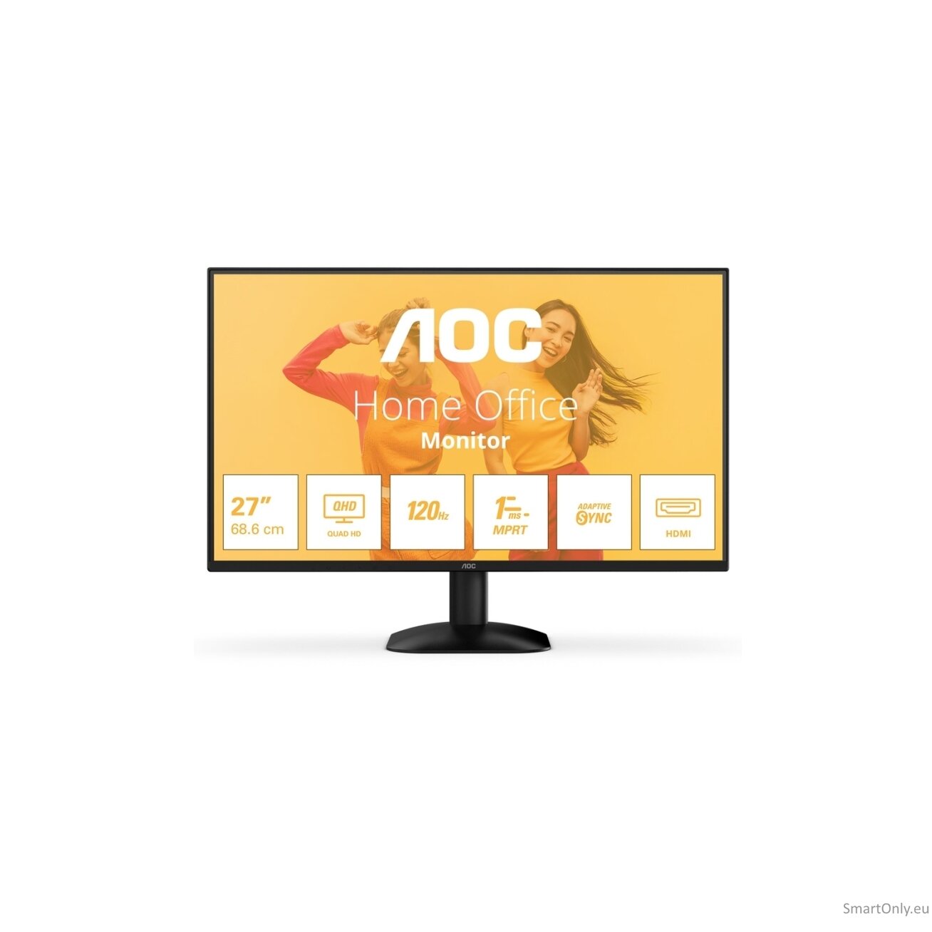 AOC Q27B35S3 | 27 " | IPS | QHD | 16:9 | 120 Hz | 1 ms | 2560 x 1440 pixels | 300 cd/m² | HDMI ports quantity 1 | Black 13 AOC Q27B35S3 | 27 " | IPS | QHD | 16:9 | 120 Hz | 1 ms | 2560 x 1440 pixels | 300 cd/m² | HDMI ports quantity 1 | Black 13