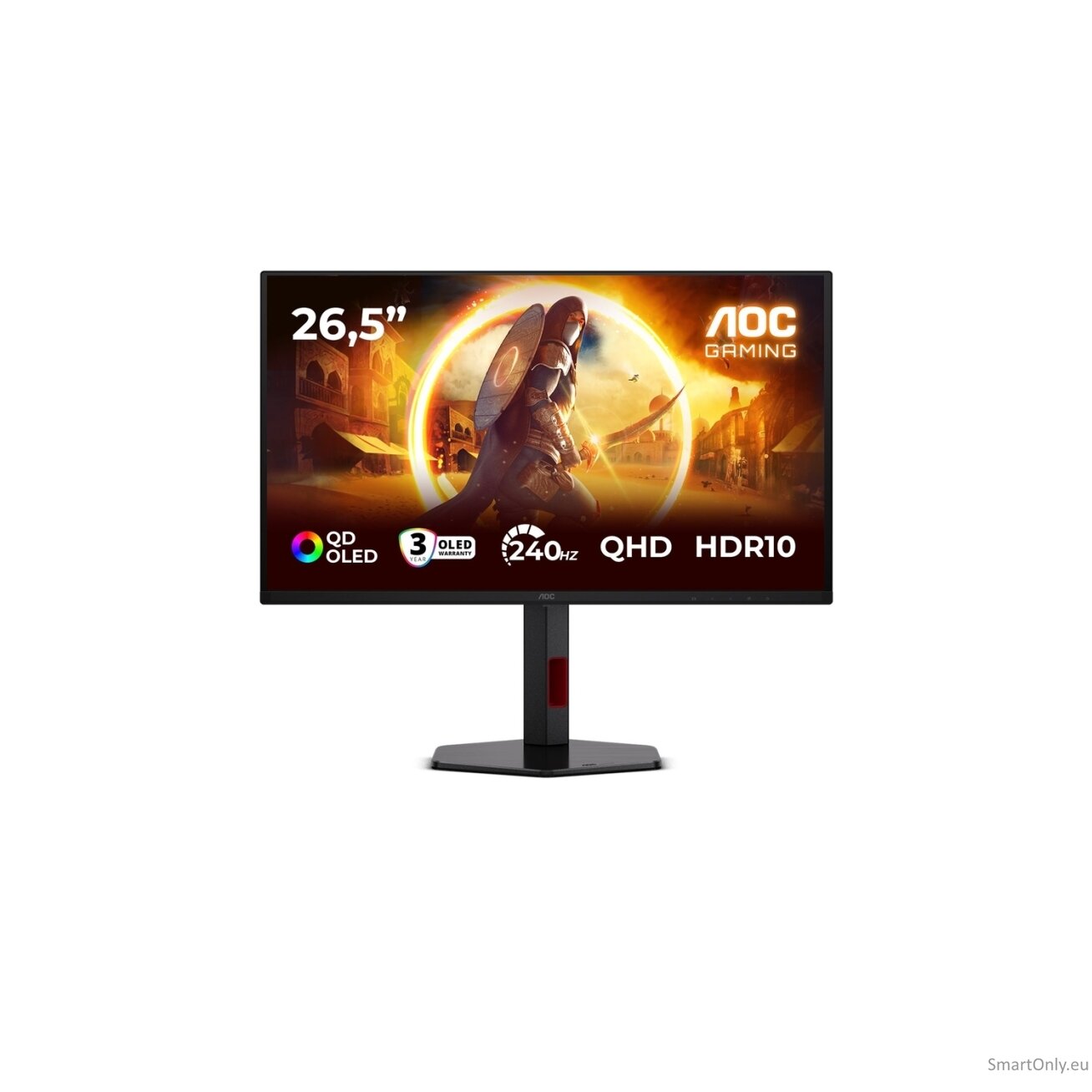 AOC | Q27G4ZDR | 27 " | QD-OLED | QHD | 16:9 | 240 Hz | 0.03 ms | 2560 x 1440 pixels | 400 cd/m² | HDMI ports quantity 2 | Black 22 AOC | Q27G4ZDR | 27 " | QD-OLED | QHD | 16:9 | 240 Hz | 0.03 ms | 2560 x 1440 pixels | 400 cd/m² | HDMI ports quantity 2 | Black 22