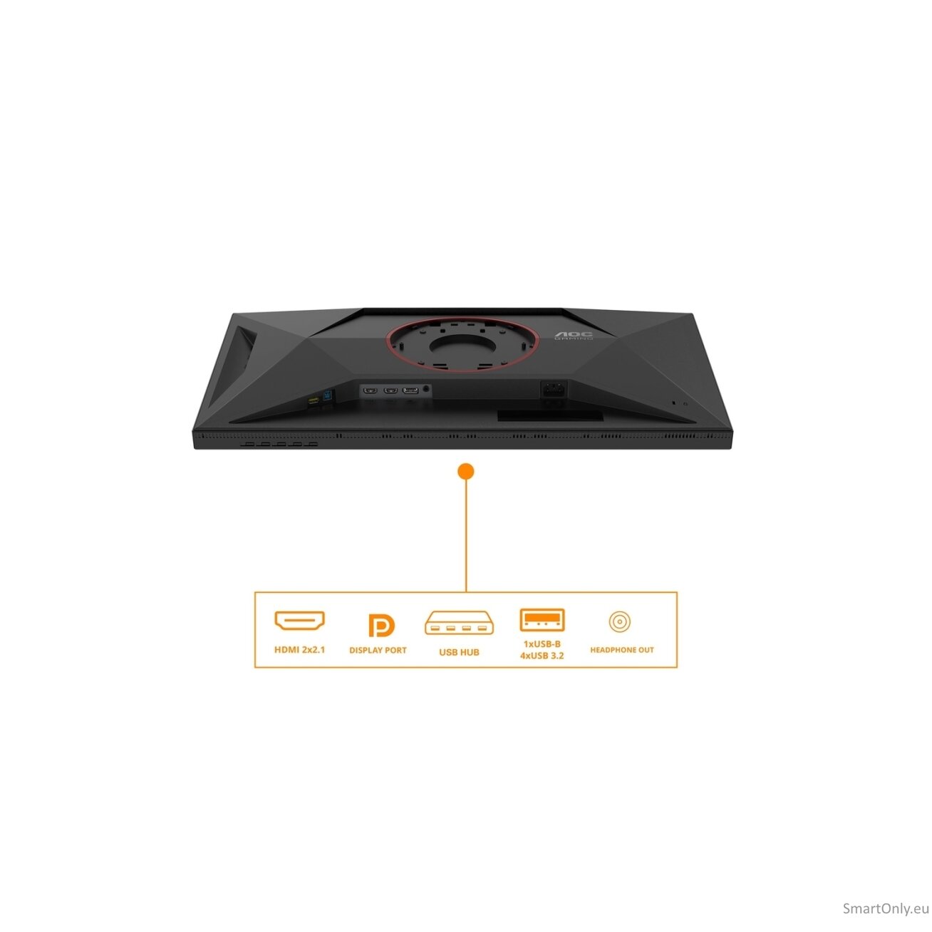 AOC | U27G4XM | 27 " | Fast IPS | UHD | 16:9 | 160 Hz | 1 ms | 3840 x 2160 pixels | 1200 cd/m² | HDMI ports quantity 1 | Black 51