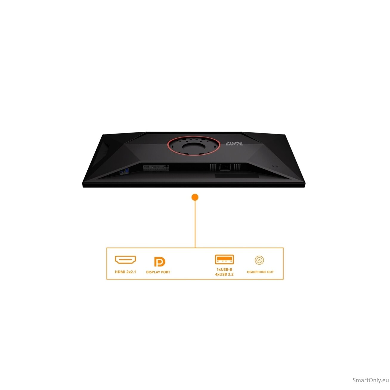 AOC U32G4U | 32 " | Fast IPS | UHD | 16:9 | 160 Hz | 1 ms | 3840 x 2160 pixels | 450 cd/m² | HDMI ports quantity 2 | Black 29 AOC U32G4U | 32 " | Fast IPS | UHD | 16:9 | 160 Hz | 1 ms | 3840 x 2160 pixels | 450 cd/m² | HDMI ports quantity 2 | Black 29