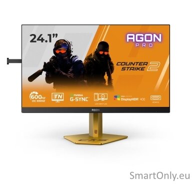 AOC | CS24A | 24 " | TN | FHD | 16:9 | 610 Hz | 0.5 ms | 1920 x 1080 pixels | 500 cd/m² | HDMI ports quantity 2 | Black/Orange AOC | CS24A | 24 " | TN | FHD | 16:9 | 610 Hz | 0.5 ms | 1920 x 1080 pixels | 500 cd/m² | HDMI ports quantity 2 | Black/Orange