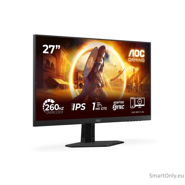AOC 27G4ZRE | 27 " | Fast IPS | FHD | 16:9 | 260 Hz | 1 ms | 1920 x 1080 pixels | 300 cd/m² | HDMI ports quantity 2 | Black 5 AOC 27G4ZRE | 27 " | Fast IPS | FHD | 16:9 | 260 Hz | 1 ms | 1920 x 1080 pixels | 300 cd/m² | HDMI ports quantity 2 | Black 5