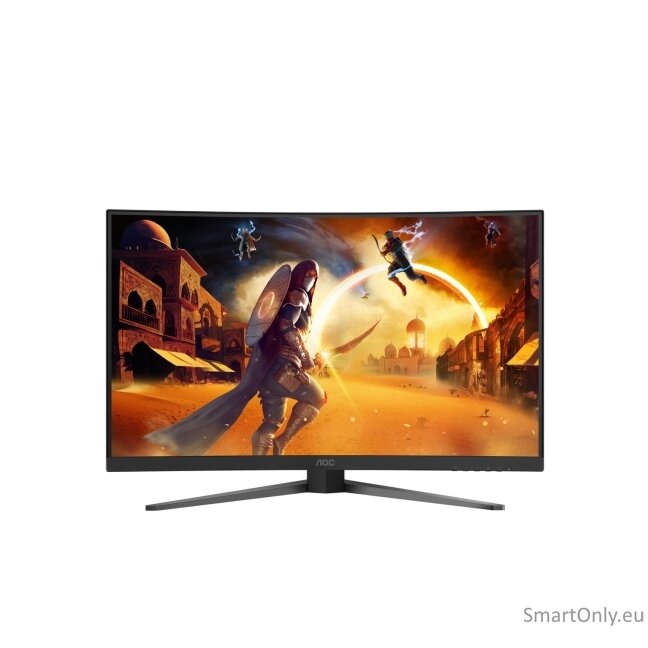 AOC C32G4Z | 32 " | VA | FHD | 16:9 | 240 Hz | 0.3 ms | 1920 x 1080 pixels | 300 cd/m² | HDMI ports quantity 1 | Black 1