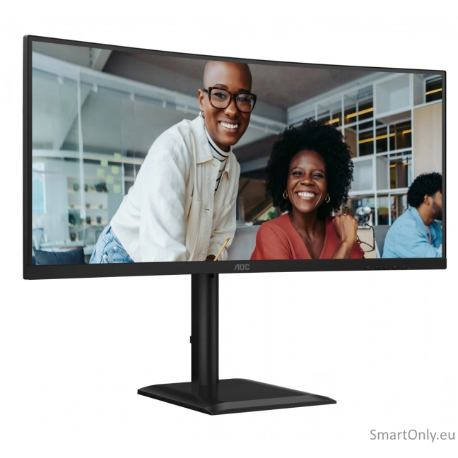 AOC CU34E4CV | 34 " | VA | 21:9 | 120 Hz | 4 ms | 3440 x 1440 pixels | HDMI ports quantity 2 | Black 5