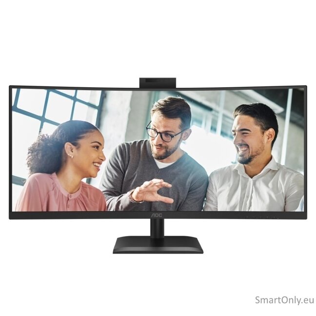 AOC | CU34E4CW | 34 " | VA | UWQHD | 120 Hz | 4 ms | 3440 x 1440 pixels | 350 cd/m² | HDMI ports quantity 2 | Black 2