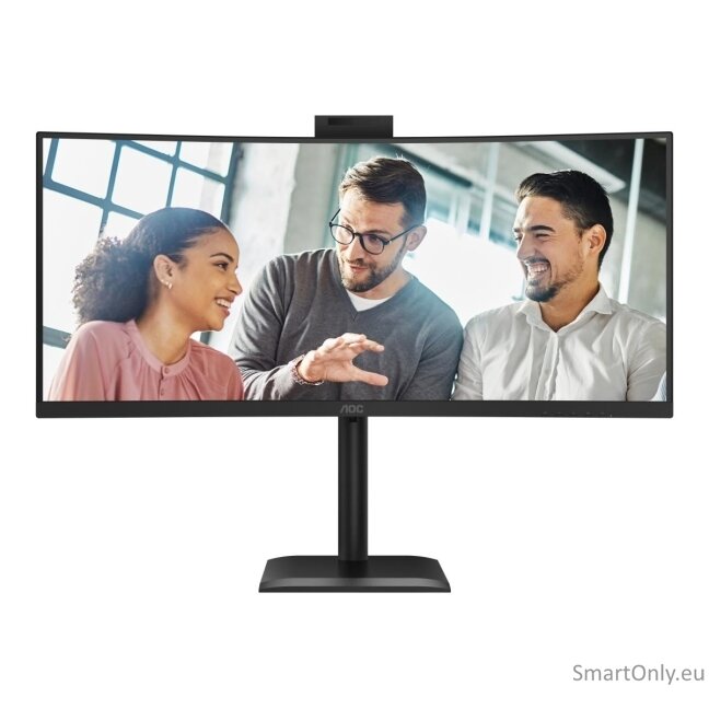 AOC | CU34E4CW | 34 " | VA | UWQHD | 120 Hz | 4 ms | 3440 x 1440 pixels | 350 cd/m² | HDMI ports quantity 2 | Black 3
