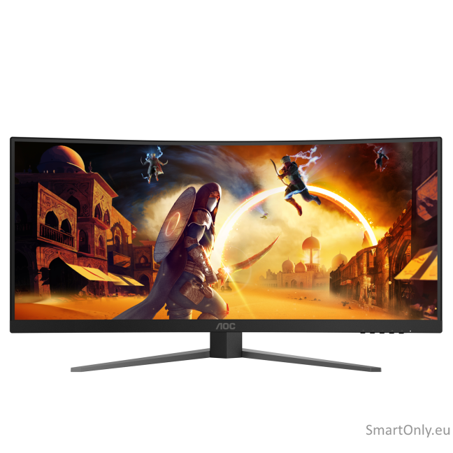 AOC | CU34G4 | 34 " | Fast VA | UWQHD | 21:9 | 180 Hz | 1 ms | 3440 x 1440 pixels | 300 cd/m² | HDMI ports quantity 2 | Black 4
