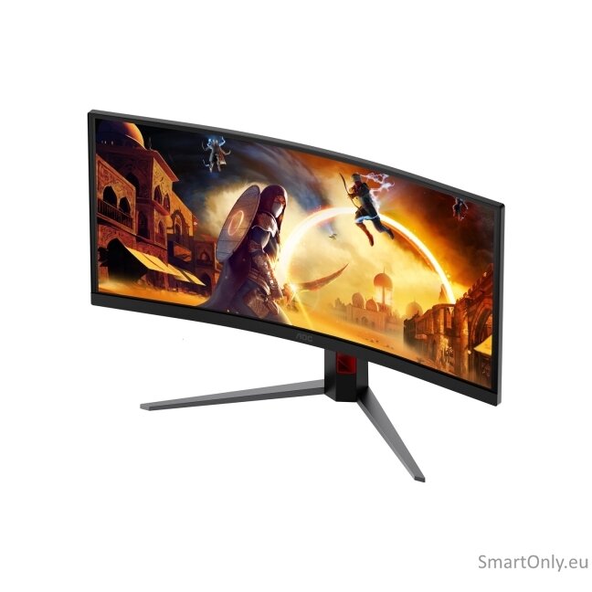 AOC CU34G4CA | 34 " | Fast VA | WQHD | 21:9 | 180 Hz | 1 ms | 3440 x 1440 pixels | 450 cd/m² | HDMI ports quantity 2 | Black 2 AOC CU34G4CA | 34 " | Fast VA | WQHD | 21:9 | 180 Hz | 1 ms | 3440 x 1440 pixels | 450 cd/m² | HDMI ports quantity 2 | Black 2