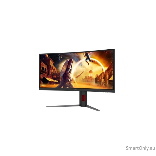 AOC CU34G4CA | 34 " | Fast VA | WQHD | 21:9 | 180 Hz | 1 ms | 3440 x 1440 pixels | 450 cd/m² | HDMI ports quantity 2 | Black 17 AOC CU34G4CA | 34 " | Fast VA | WQHD | 21:9 | 180 Hz | 1 ms | 3440 x 1440 pixels | 450 cd/m² | HDMI ports quantity 2 | Black 17